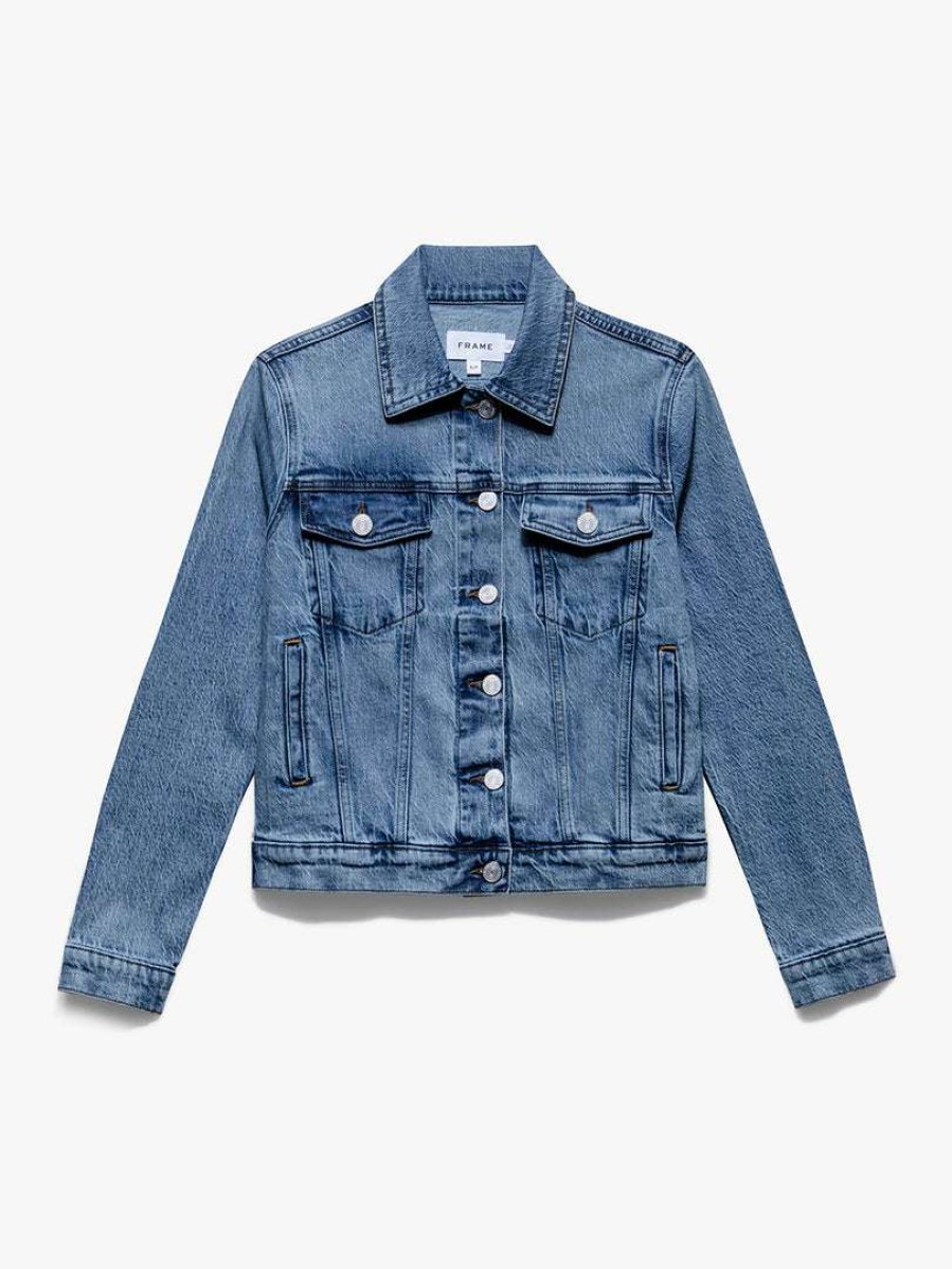 Women * | Brand New Frame-Denim Le Vintage Jacket — Crystal Shores