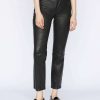 Women * | Buy Frame-Denim Le High Straight — Noir