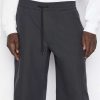 Men * | Buy Frame-Denim Italian Wool Trouser Short — Men Shadow Grey