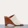 Women * | Budget Frame-Denim Le Naomi Mule — Women Natural