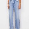 Women * | Deals Frame-Denim Women Le Jane Crop — Baines Rips