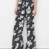 Women * | Best Reviews Of Frame-Denim Drawstring Lounge Pant — Women Faded Noir Multi