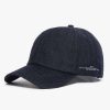 Men * | Flash Sale Frame-Denim Denim Baseball Cap — Blue Indigo