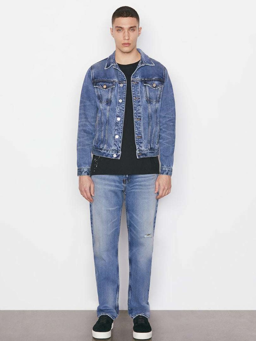 Men * | Best Deal Frame-Denim Heritage Jacket — Cayman