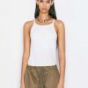 Women * | Discount Frame-Denim Le Mid Rise Cami — Women Blanc