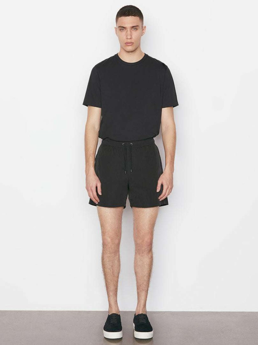 Men * | New Frame-Denim Nylon Active Short — Noir