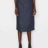 Women * | Promo Frame-Denim Le Italien Skirt — Rinse