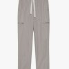 Men * | Coupon Frame-Denim Men Poplin Trouser — Light Grey