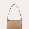 Women * | Flash Sale Frame-Denim Ilona Two Textured Shoulder Bag — Tan