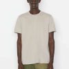 Men * | Flash Sale Frame-Denim Frame Logo Tee — Grey Green