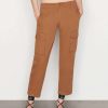 Women * | Cheapest Frame-Denim Relaxed Utility Pant — Washed Latte