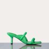 Women * | Best Pirce Frame-Denim Le Carlotta Heel — Women Grass Green