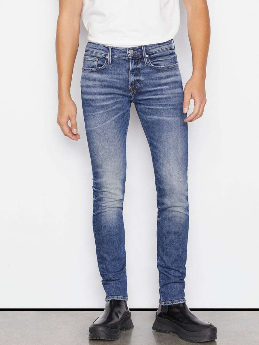 Men * | Best Sale Frame-Denim Men L'Homme Slim — Sunset Blue