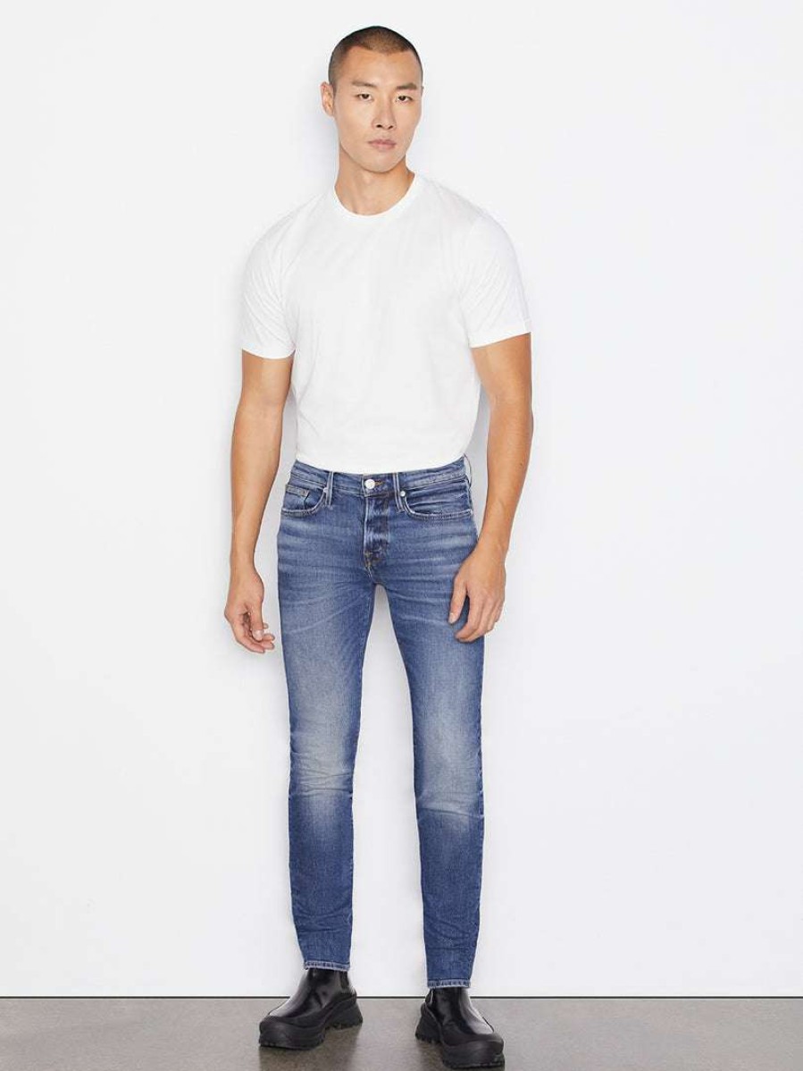 Men * | Best Sale Frame-Denim Men L'Homme Slim — Sunset Blue