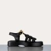 Women * | Budget Frame-Denim Le Fisherman Sandal — Women Noir