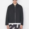 Men * | Top 10 Frame-Denim Summer Blouson Jacket — Men Noir