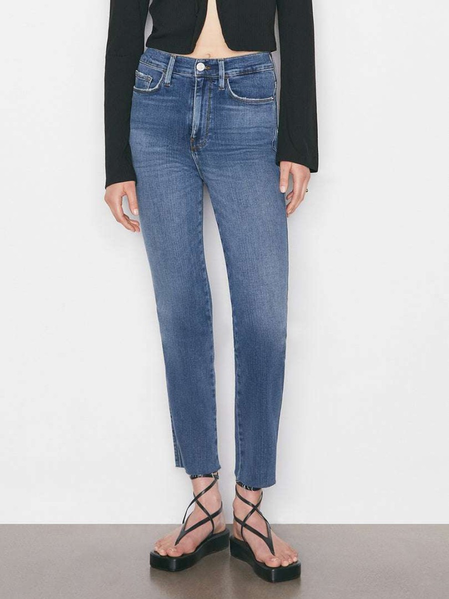 Women * | Wholesale Frame-Denim Le Sylvie Crop — Women Crosslane