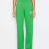 Women * | Cheap Frame-Denim Mixed Sweatpant — Grass Green