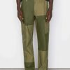 Men * | Wholesale Frame-Denim Tonal Patchwork Cargo Pant — Rifle Green