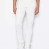 Men * | Top 10 Frame-Denim L'Homme Slim Stretch Twill — Whisper White