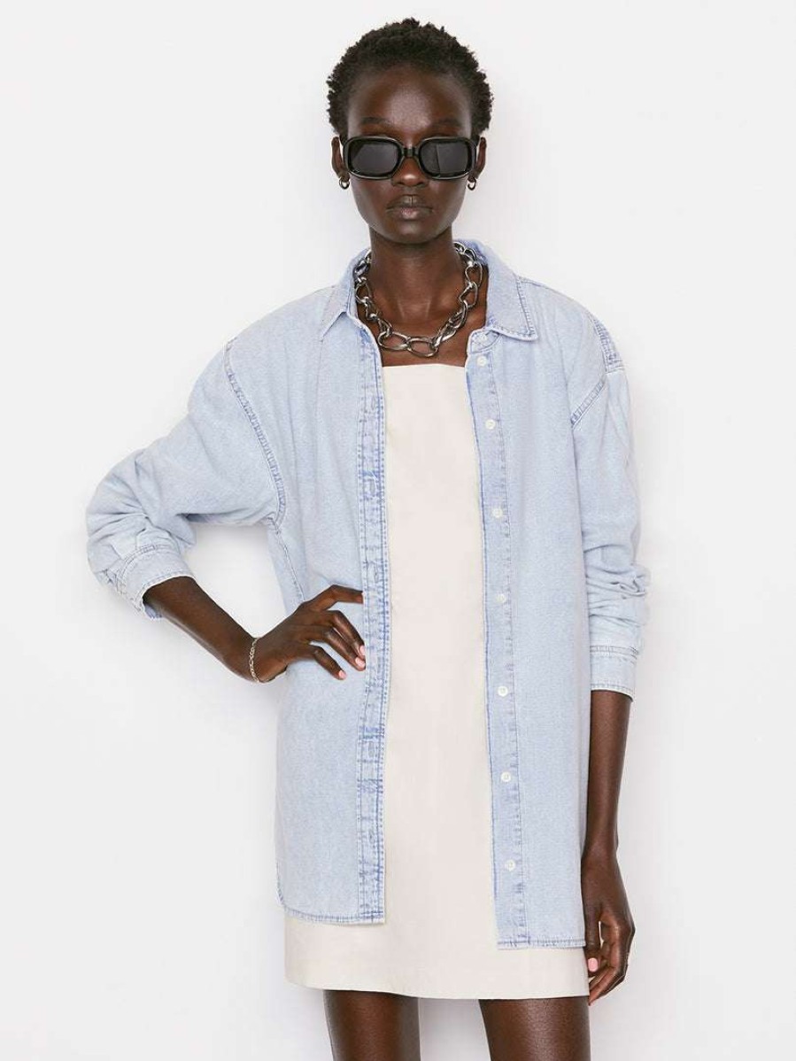 Women * | Buy Frame-Denim The Beach Shirt — Unison